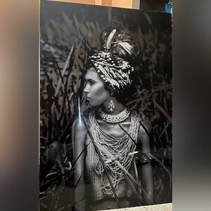 Large glass wall Art canvas